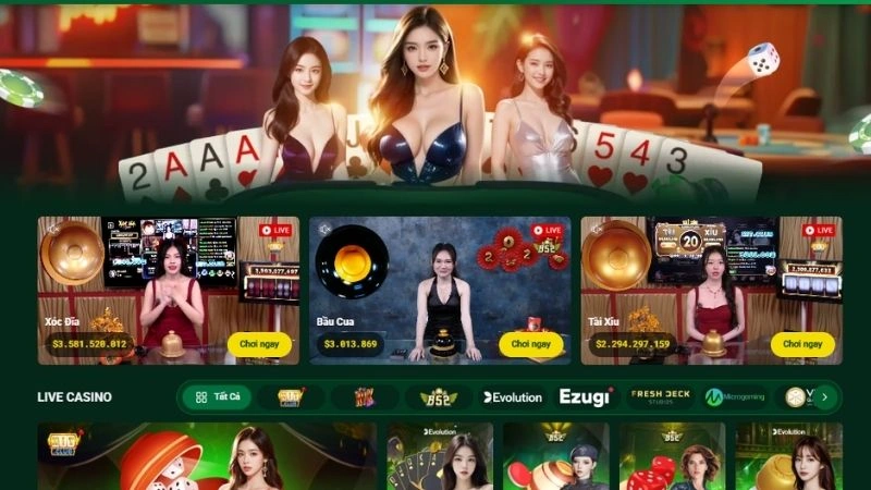 Tìm hiểu nhanh về sảnh cược live casino tại sảnh FM88